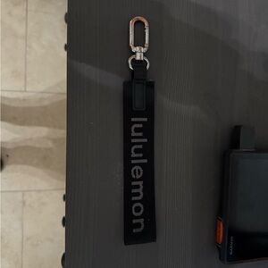 Lululemon Black Keychain